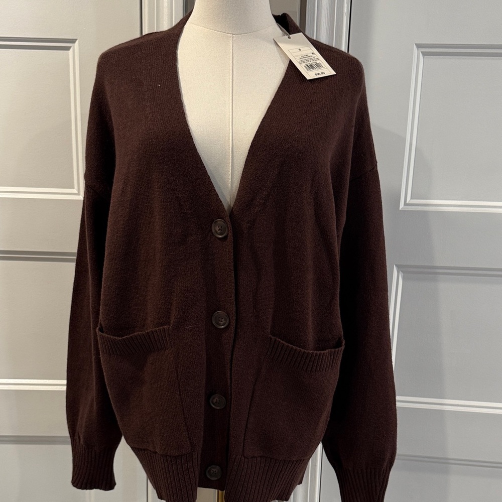 Target Dark Brown Women's Cardigan Sweater